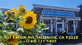Main Street Cafe - Fallbrook California