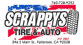 Scrappy Tire & Auto - Fallbrook California